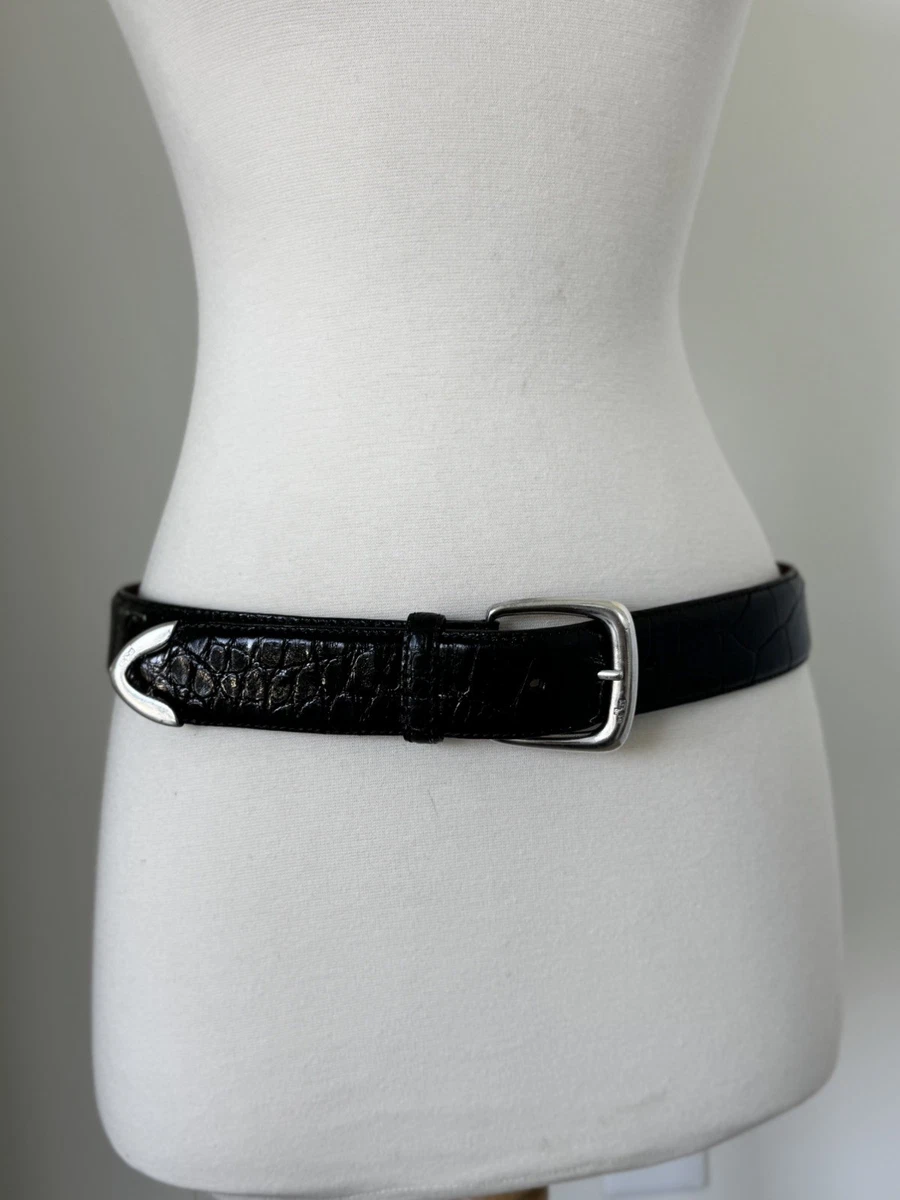 Ralph Lauren Gray Genuine American Alligator Belt Size 32 Ralph Lauren Gray Genuine American Alligator Belt Size 32 main image 2
