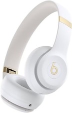 Beats Solo 4MC2M4LL/A WirelessOn-Ear Headphones Warm White Excellent