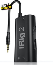 Irig 2 Portable Guitar Audio Interface Lightweight Audio Adapter........