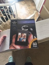 The Sharper Image USB 2.0 Digital Photo Keychain, 60 Images, Rechargeable, New