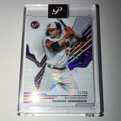 Topps 2024 Pristine Gunnar Henderson Baltimore Orioles #84 Serial #37/99