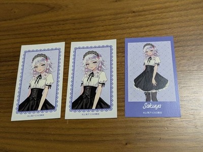Touhou Project Illustration Card 3 Sheet Sakuya Izayoi