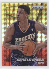 2014-15 Panini Prizm Yellow & Red Mosaic Prizm Gerald Green #53 0o9