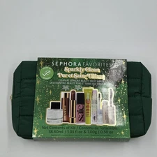 Sephora Favorites Holiday Sparkly Clean Beauty Kit 6pc Full Sizes Freck Merit
