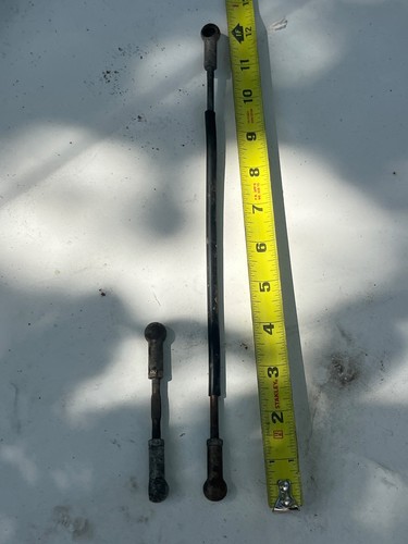BMW E10 2002tii 2002 Tii Turbo Kugelfischer Throttle linkage 2 Pieces