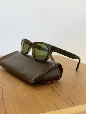 Oliver Goldsmith VICE CONSUL-s Wide Square Green Plastic Oliver Goldsmith VICE CONSUL-s Wide Square Green Plastic