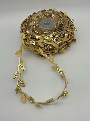 Gold Leaf Vine Trim Roll Of 36 Yards 