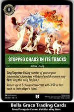Stopped Chaos in its Tracks #115/204 Reign of Jafar Disney lorcana Uncommon