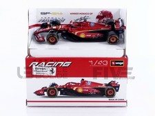 BBURAGO 1/43 - FERRARI SF-24 - WINNER MONACO GP 2024 C. LECLERC 36844-LMONACO