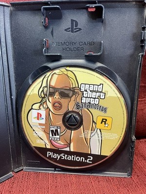 Rockstar Games Grand Theft Auto: San Andreas PS2 Action Multiplayer Untested