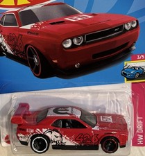 HOT WHEELS DODGE CHALLENGER FORMULA DRIFT CAR Lot Of 2 Colors