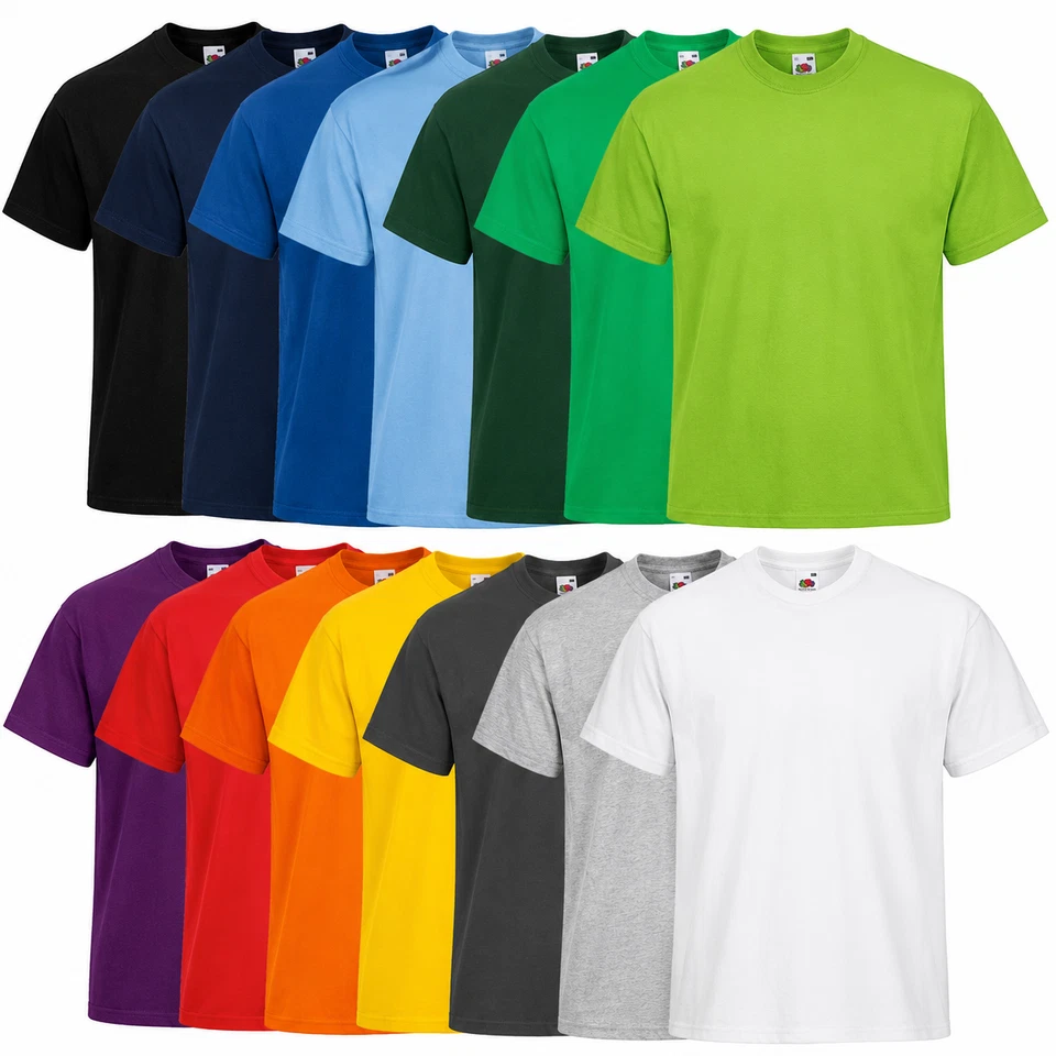 Fruit of the Loom T-Shirt Valueweight Herren Shirts - S M L XL XXL 3XL 4XL 5XL - Bild 1 von 1