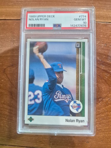Nolan Ryan #774 1989 Upper Deck card
