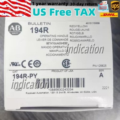 New Allen Bradley 194R-PY Operating Disconnect Handle 194RPY US Free Tax