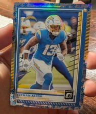 2025 Panini Donruss Optic Prizm Keenan Allen #187 Los Angeles Chargers Football