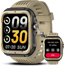 Smart Watch For Women/Men Waterproof Smartwatch Bluetooth iPhone Samsung Android