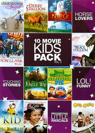 10 Movie Kids Pack, Vol. 3 (2-Disc Set), DVD - 第 1/1 張圖片