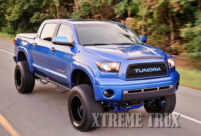 For Painted 07-13 Toyota Tundra Extended Fender Flares OEM Color Match