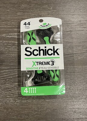 Schick Xtreme 3 Sensitive Disposable Razors 4 Pack