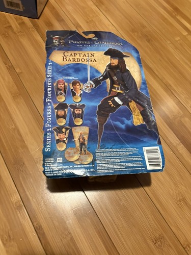 Pirates of the Caribbean Captain Barbossa 7" Action Figure 2011 Jakks rare baf - Picture 13 of 13