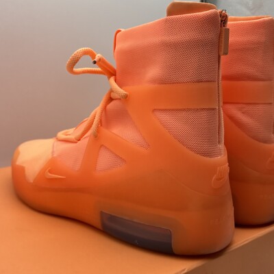スニーカー Air Fear Of God 1 Orange Pulse Size 12 - Nike Air Fear of God 1 Orange Pulse 2019 OG All