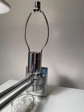 George Hansen for Hinson Chrome Double Swing Arm Wall Light