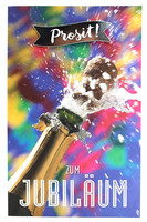 Hallmark GlüCkwunschkarte Zum JubiläUm Karte GrußKarte JubiläUmskarte Innendruck