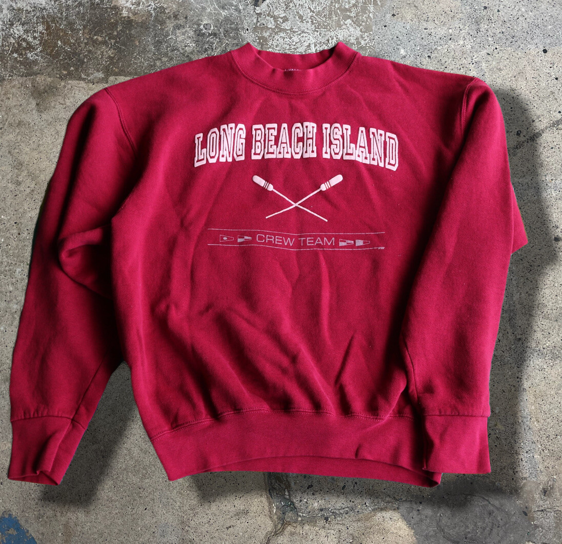 long beach island crewneck sweatshirt