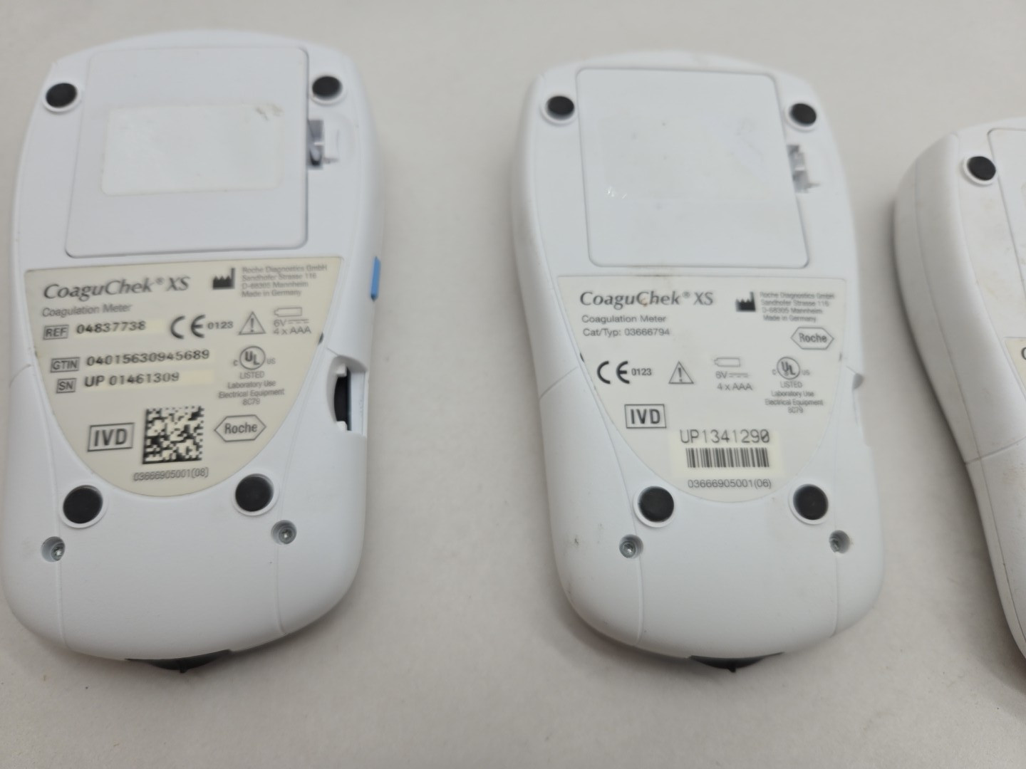 Lot of 3 CoaguChek XS Coagulation Meter - UNTESTED