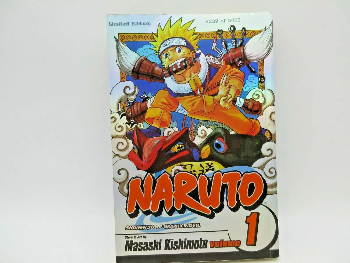 Naruto Vol.1 Limited Edition 2003 Manga (4239 of 5000) English