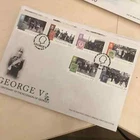 ISLE OF MAN 2010 FDC FIRST DAY COVER George V Centenary Of Accession Unaddressed