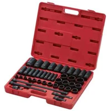 Sunex Tool  2568 43 Pc 1/2" Dr. Sae Master Impact Socket Set