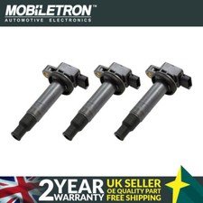 3 Pack of Mobiletron CT-24 Ignition Coil for Toyota iQ