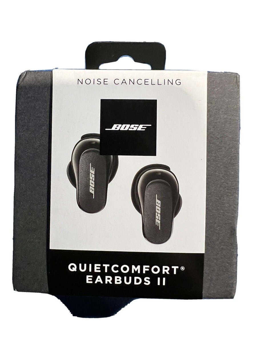 Bose QuietComfort Earbuds II In Ear Wireless Headphones - Black