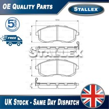 Adatto a Nissan Juke 2010-2019 + altri modelli set pastiglie freno anteriori stallex