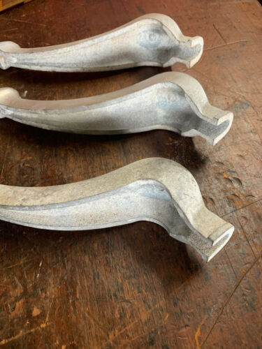 Art deco Naked lady Stylized furniture legs Cast Aluminum. Replacement Legs - Picture 4 of 7