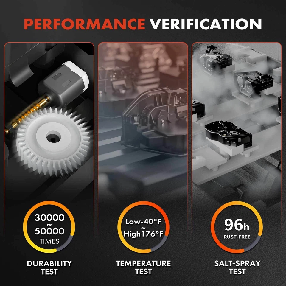 Actuador de bloqueo de puerta para Mazda MPV 2000 2001 pasajero trasero derecho derecho derecho derecho con antirrobo Foto 3 de 4