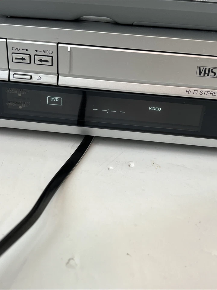 Sony RDR-VX511 DVD/VCR combo gravador/com controle remoto DVD porta varas - Imagem 3 de 4