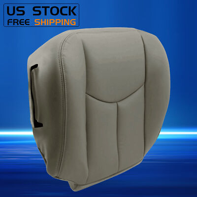 #ad For 2003 2004 05 2006 Chevy Tahoe Suburban Driver Bottom Leather Seat Cover Gray $19.99