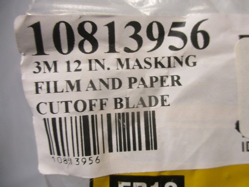 Masking Film Paper Cutoff Blade 12 In Stainless Steel Sharp Durable Painter Tool - Picture 6 of 7