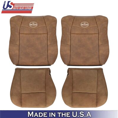 2001-2003 For Ford F150 King Ranch Leatherette Front Replacement Seat Covers