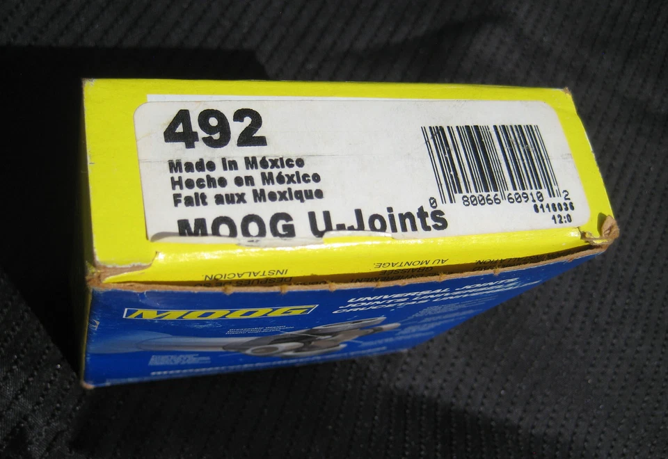 492 MOOG U-JOINT MOOG Universal Joints Buick Special Wildcat Skylark Electra - Image 4 of 4