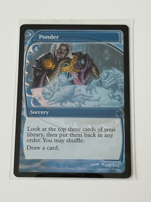 MTG Ponder (Future Sight) FOIL Secret Lair Pack Fresh