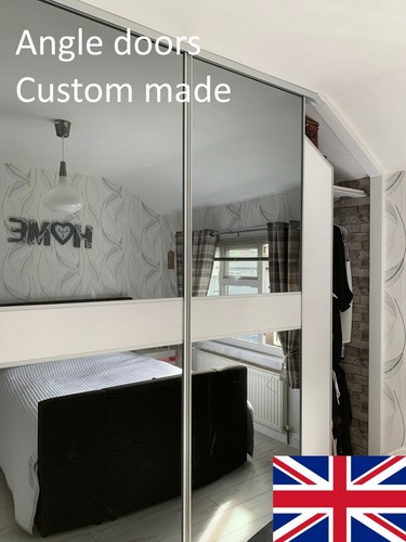 Angled Sliding Doors, Custom Made, Easy Glide, Affordable, Fast Delivery - Picture 5 of 12