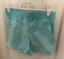 The Children  s Place Girl  s Kids Aqua Shorts With Pockets Size 8 Fast Shipping 