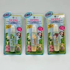 💋 3x Webkinz Lip Gloss - Mango, Banana, Apple Scents - Includes Codes! 🍌🍏🥭