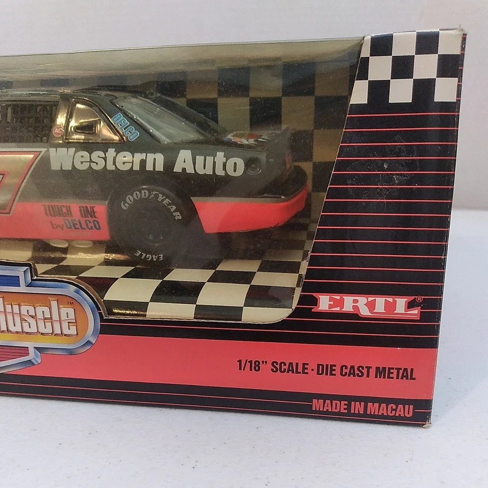 Ertl 1:18 American Muscle Diecast Nascar Western Auto Lumina #17 Waltrip car Foto 2 de 4