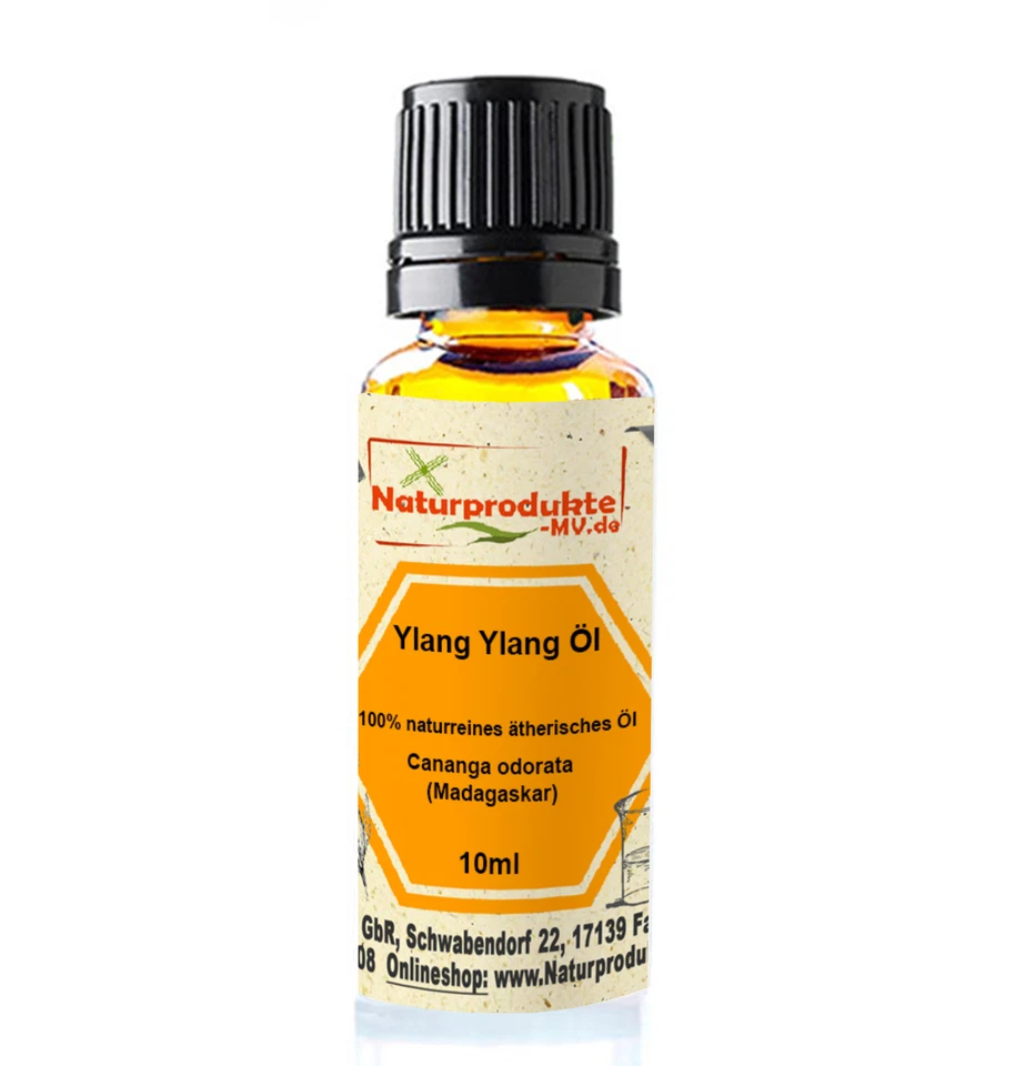 (595 EUR/l) Ylang Ylang Öl (10 ml) 100% naturreines ätherisches Öl