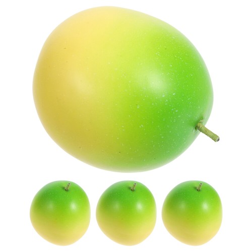 4 Pcs Simulated Golden Fruit Model Artificial Fruits Realistic Looking - 第 10/12 張圖片