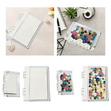 Loose Page Notebook Acrylic Notebook for Home Note Taking Financial Planner